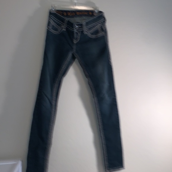 ROCK REVIVAL AIDA SIZE 26 SKINNY JEANS - Picture 5 of 7